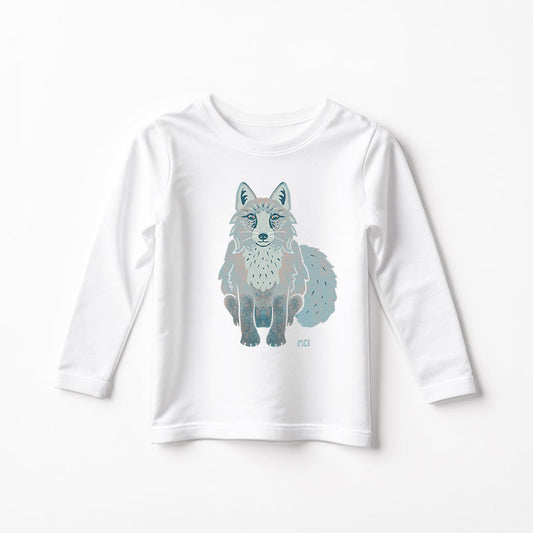 Kids Organic Fox Long-sleeved Tee