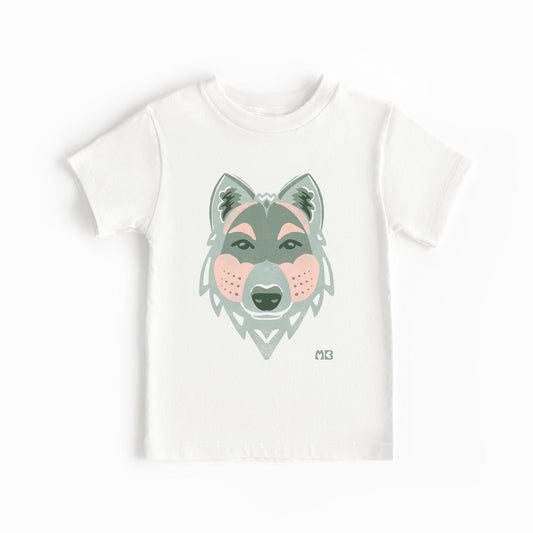 Toddler Organic Gray Wolf T-Shirt